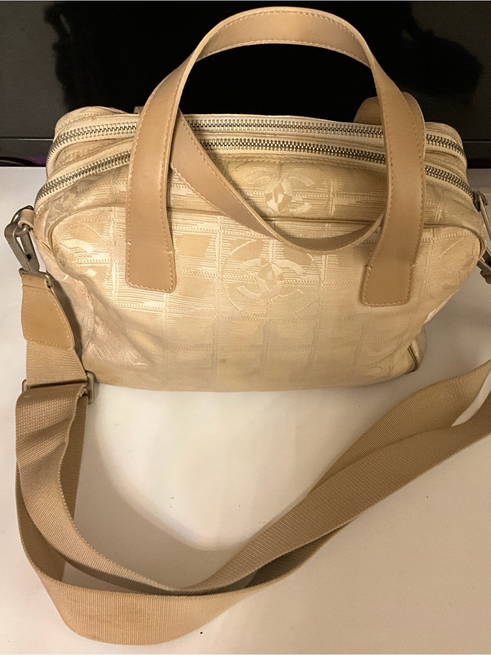 Chanel Travel Line 2-Way Shoulder Bag